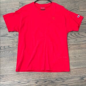 Champion Men's Bold Red Tee